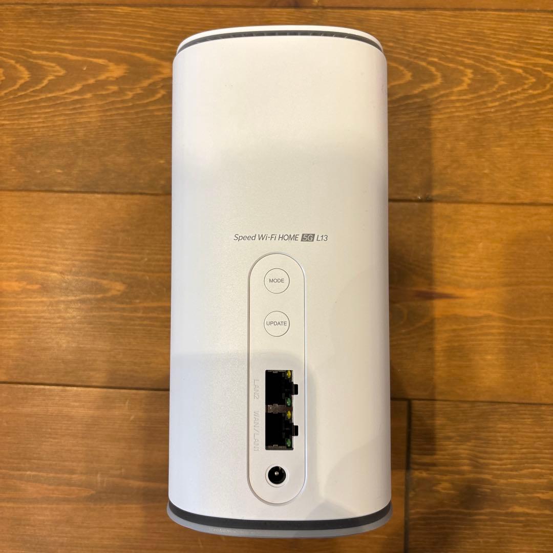 [匿名配送] Speed Wi-Fi  5G L13 本体