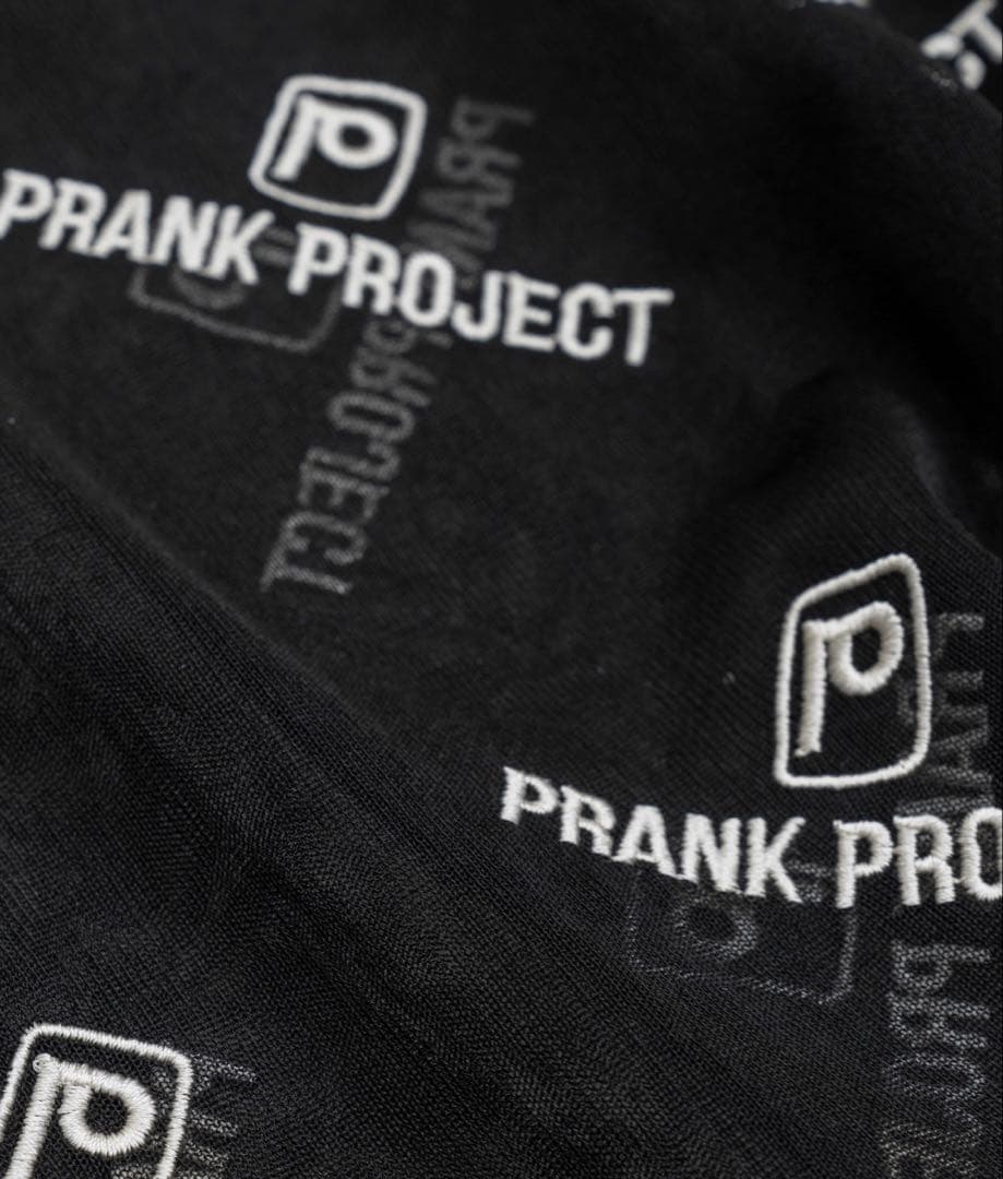 【PRANK PROJECT】新品•未使用シースルーロゴジャガードニット