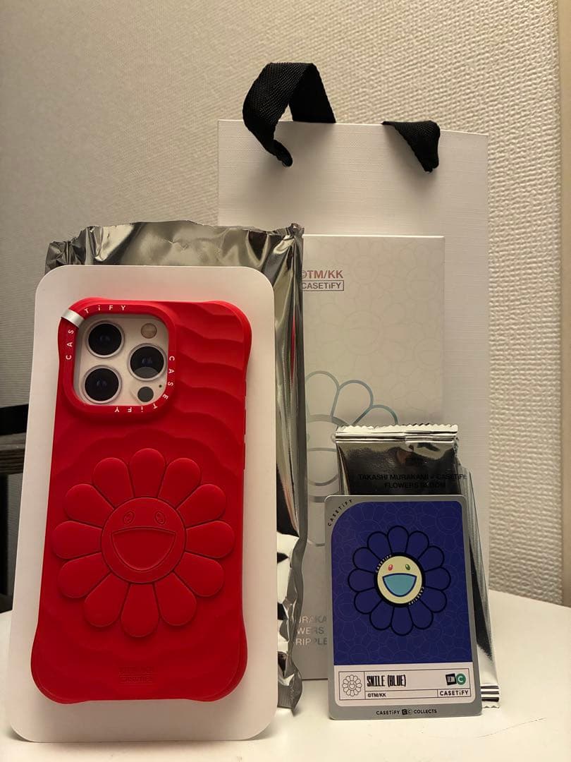 【新品】村上隆×CASSETIFY フラワーケース カード付き