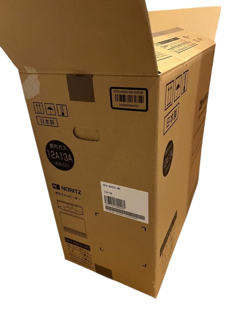 NORITZ GFH-400SS-W5 ガスファンヒーター ガスホース付属