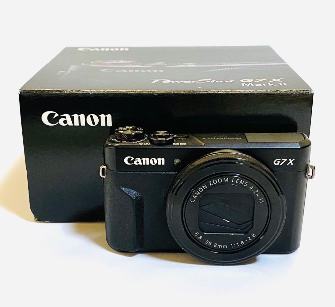 【中古動作品】CANON PowerShot G7X MarkII キズあり