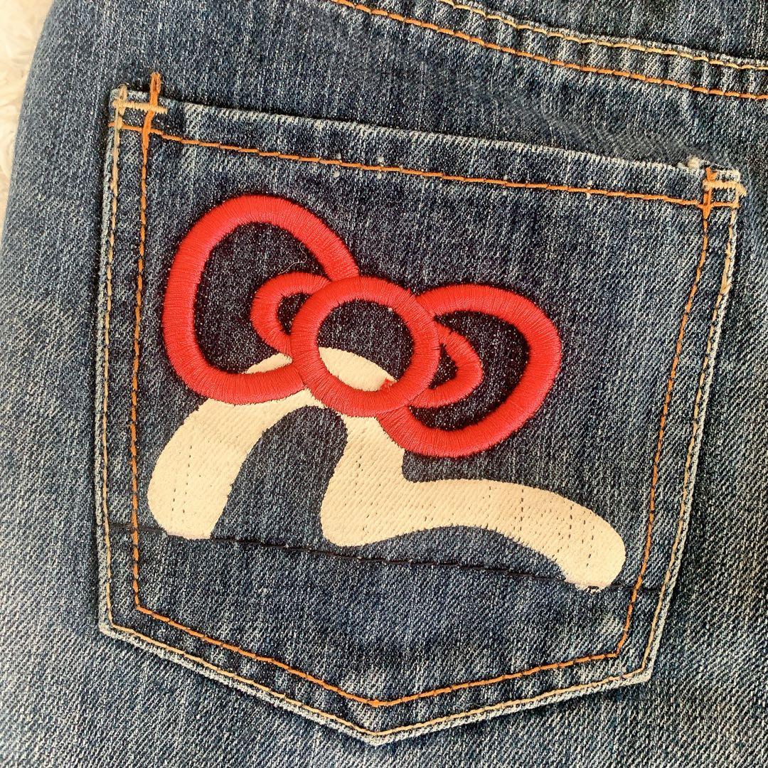 EVISU × HELLO KITTY コラボ ジーンズ エビス キティ　デニム