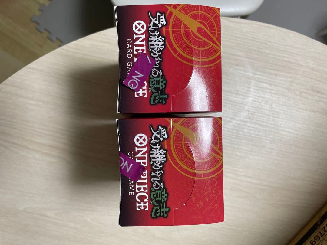 T*a様 ワンピースカード　受け継がれる意志　テープ付き　2BOX