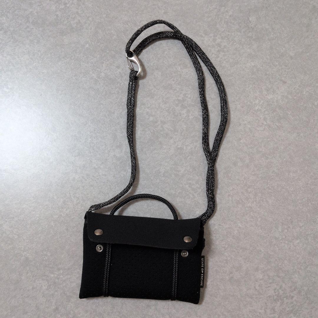 ✿ステートオブエスケープ✿　コンパスベルトバック　ブラック　新品未使用