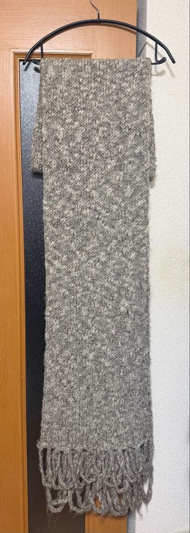 Dior クリスチャンディオール　イタリア製　グレー　マフラー
