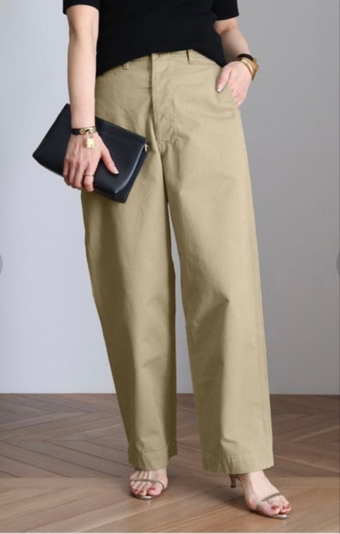 ドゥーズィエムクラス　ソーイング チョップ オールズCHINO パンツ