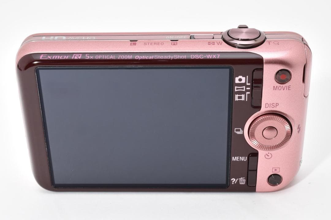 【お値下げ歓迎・ほぼ新品】SONY Cyber-shot DSC-WX7 ピンク