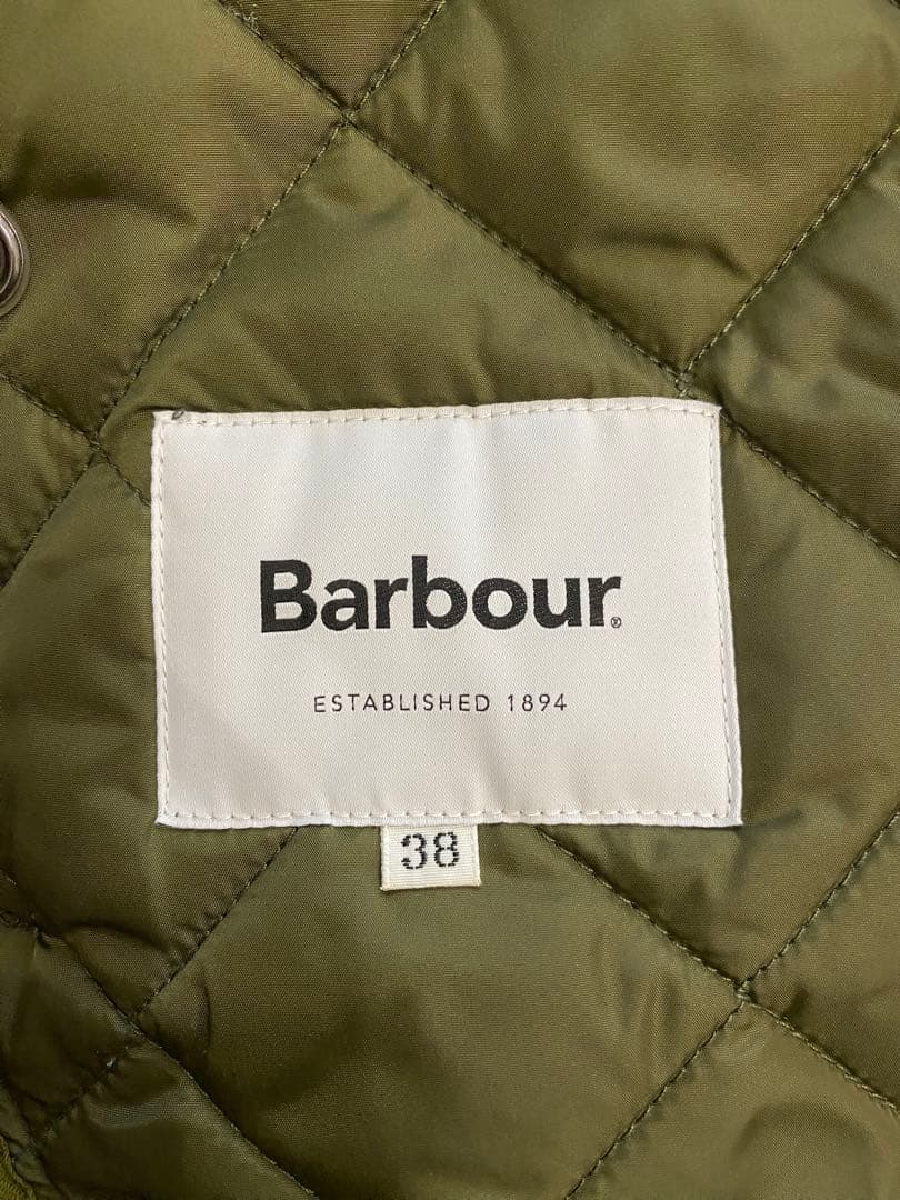 バブアー　キルティング　ウール　ブルゾン