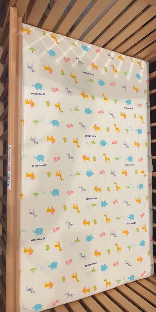 ベビーベッド　ミキハウス