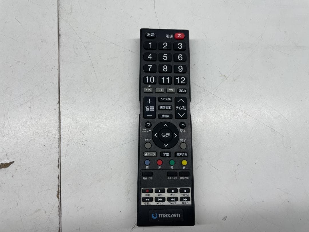 【完動品】MAXZENマクスゼン　J43SK01　テレビ