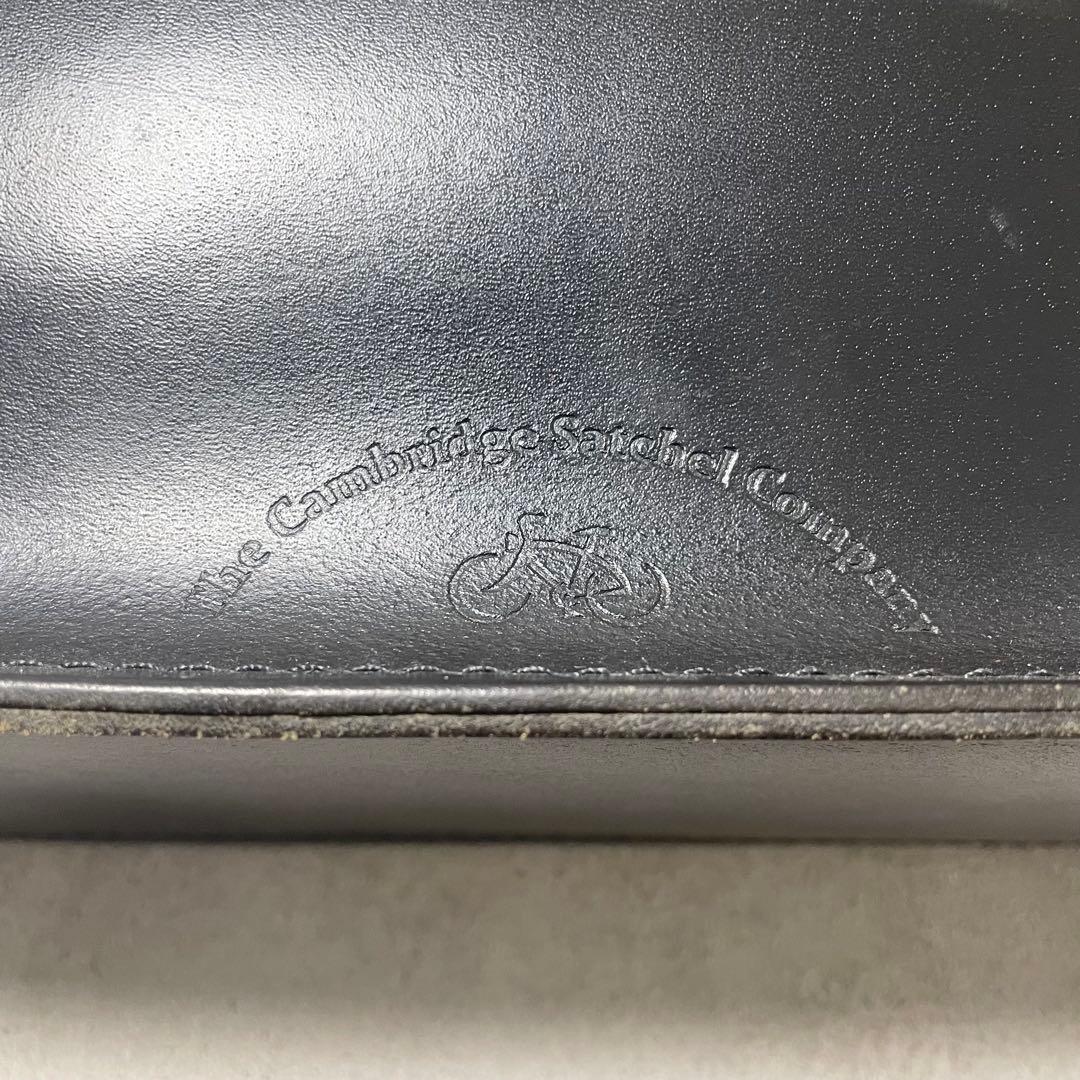 ケンブリッジ サッチェル 15インチ バッチェル レザー ショルダーバッグ 黒