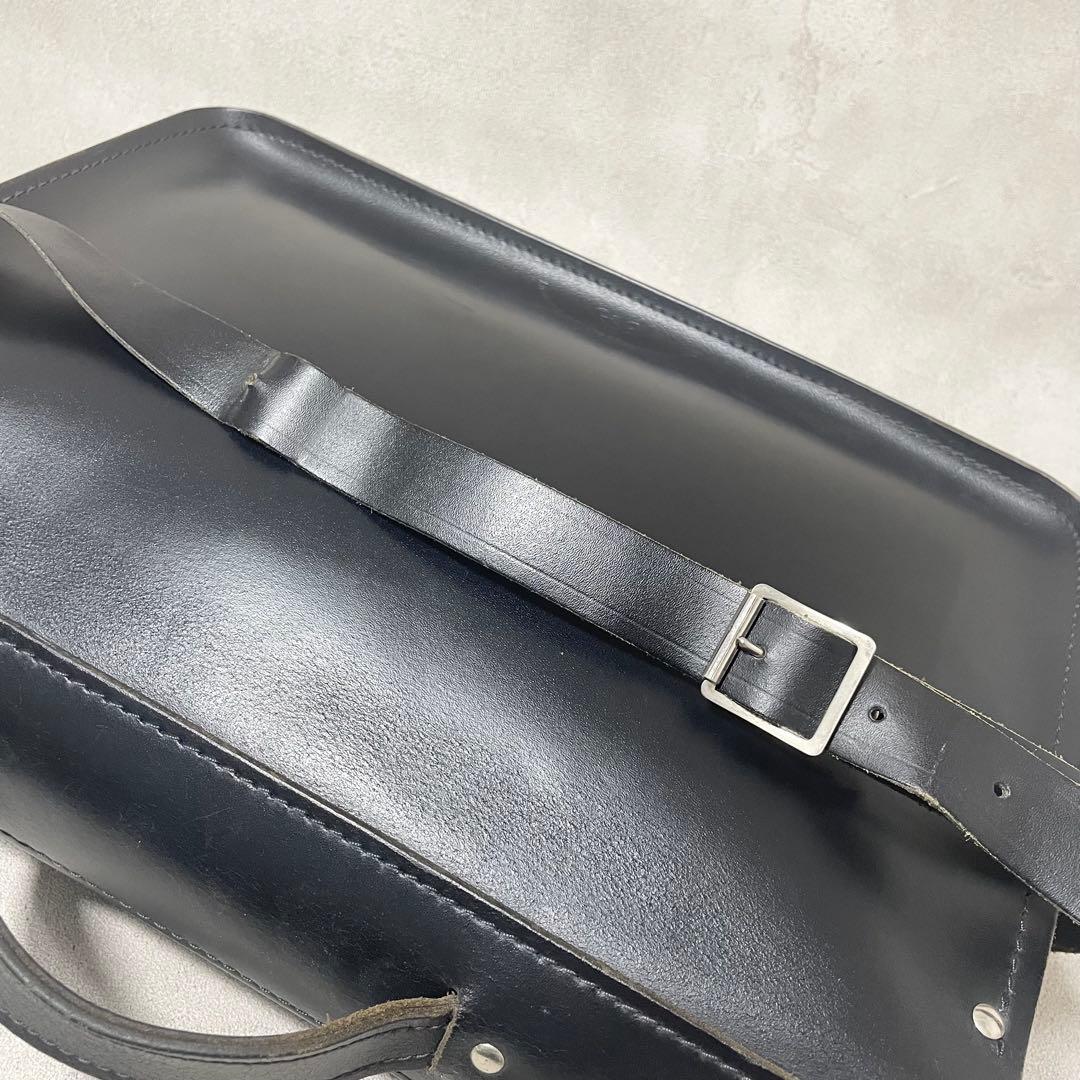 ケンブリッジ サッチェル 15インチ バッチェル レザー ショルダーバッグ 黒