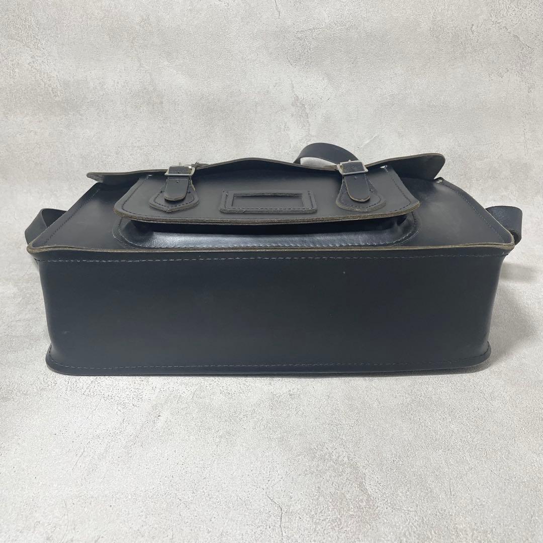 ケンブリッジ サッチェル 15インチ バッチェル レザー ショルダーバッグ 黒