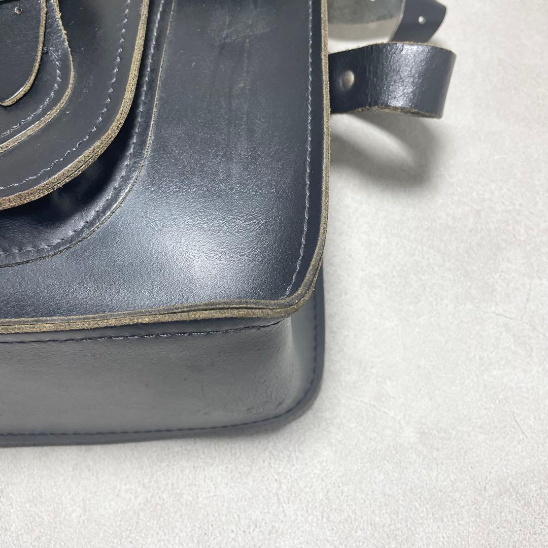 ケンブリッジ サッチェル 15インチ バッチェル レザー ショルダーバッグ 黒