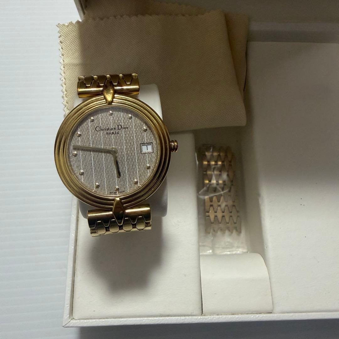 【ジャンク品】Christian Dior レディース 腕時計 D69-150