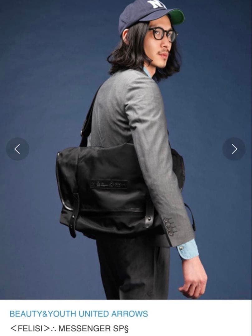 FELISI メッセンジャーバッグ ブラック ユナイテッドアローズ