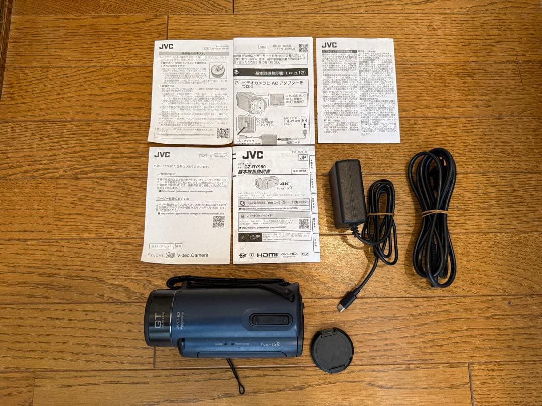 ビデオカメラ jvc everio r gz-ry980-a