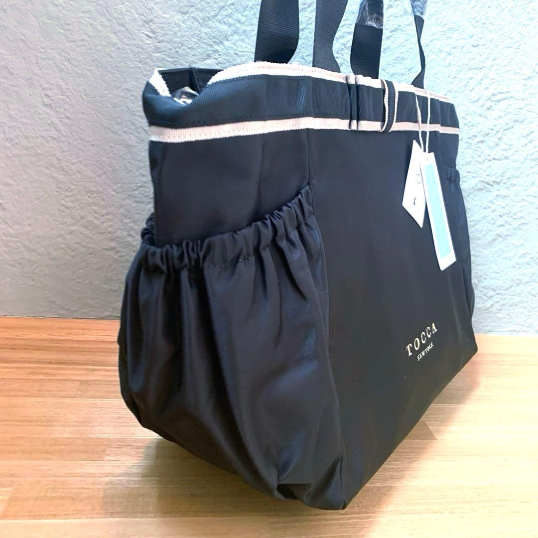 新品タグ付き 完売品 DUAL RIBBON NYLON TOTEトートバッグL