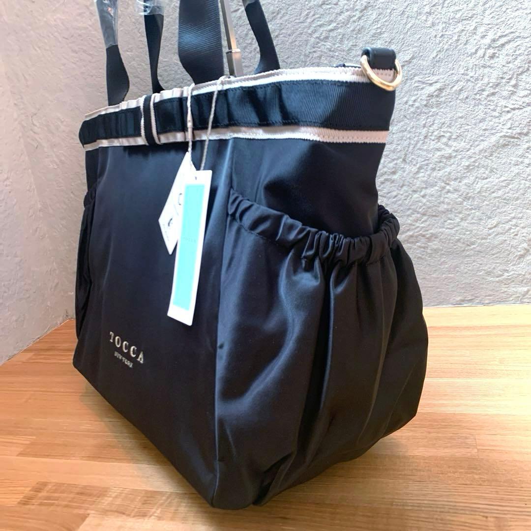 新品タグ付き 完売品 DUAL RIBBON NYLON TOTEトートバッグL