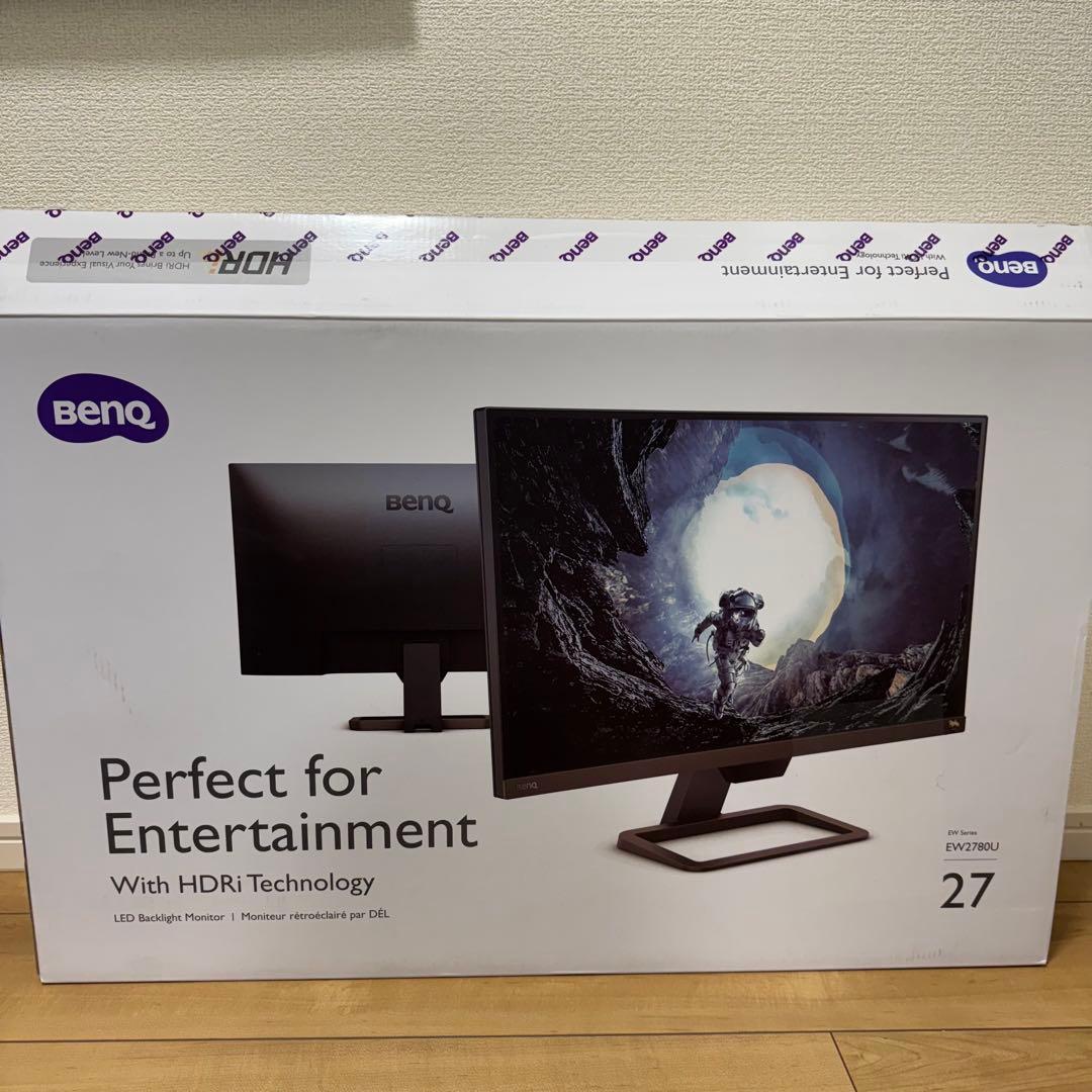 BenQ 高画質ゲーミングモニター　27インチ IPS 4K HDR対応