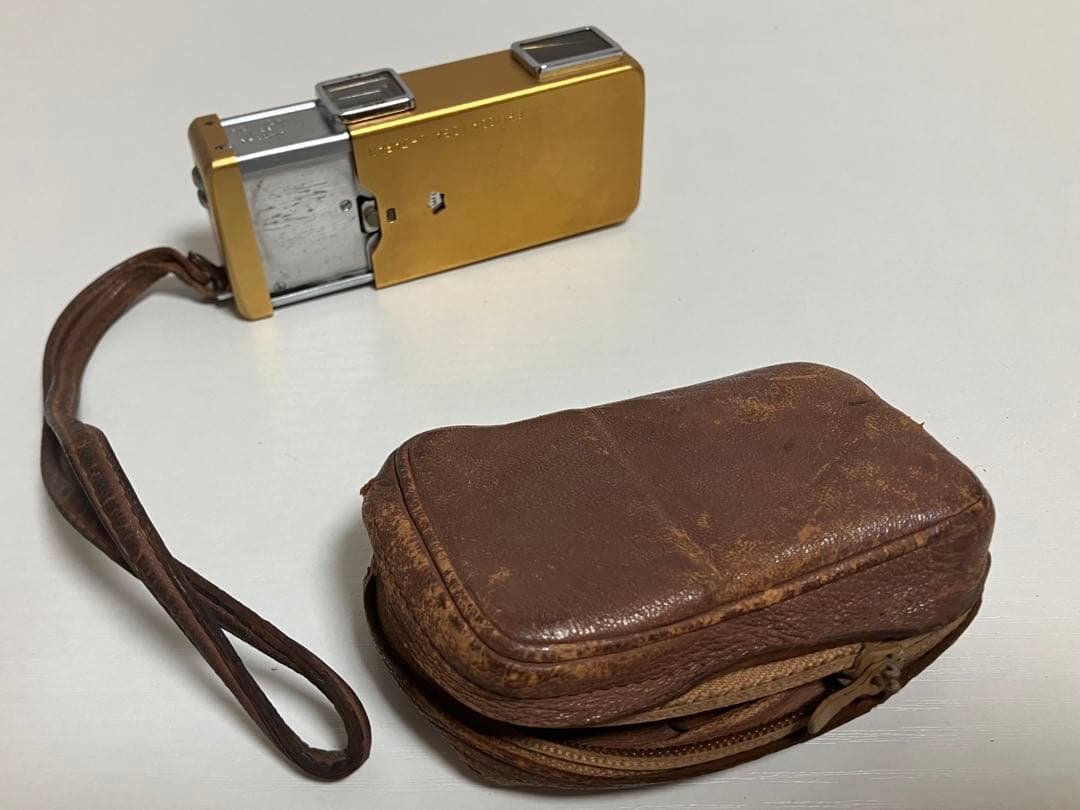 【レア】Minolta-16 ミノルタ16 ポケットカメラ ゴールド