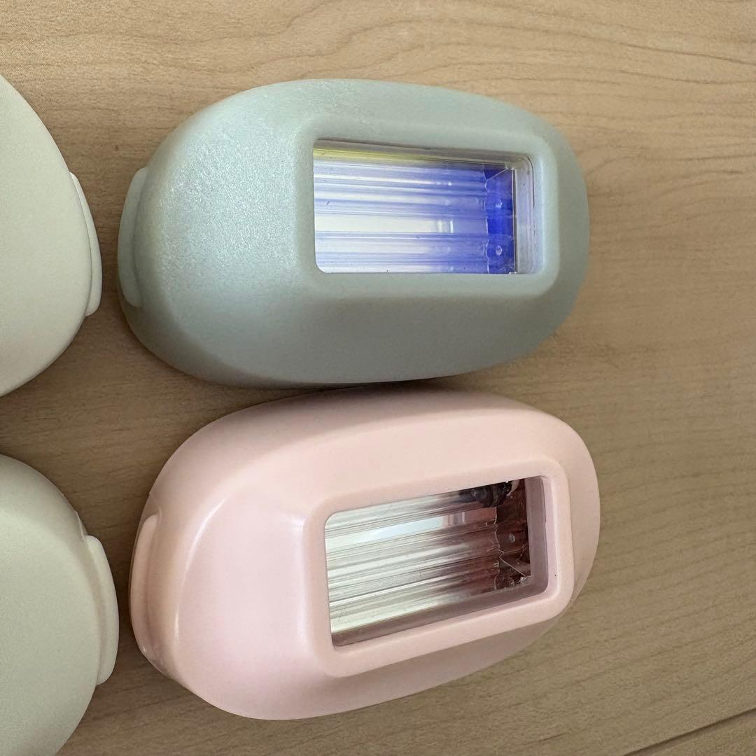 ケノン 脱毛器 Ver.6.2 眉毛脱毛器付 パールホワイト カートリッジ4個付