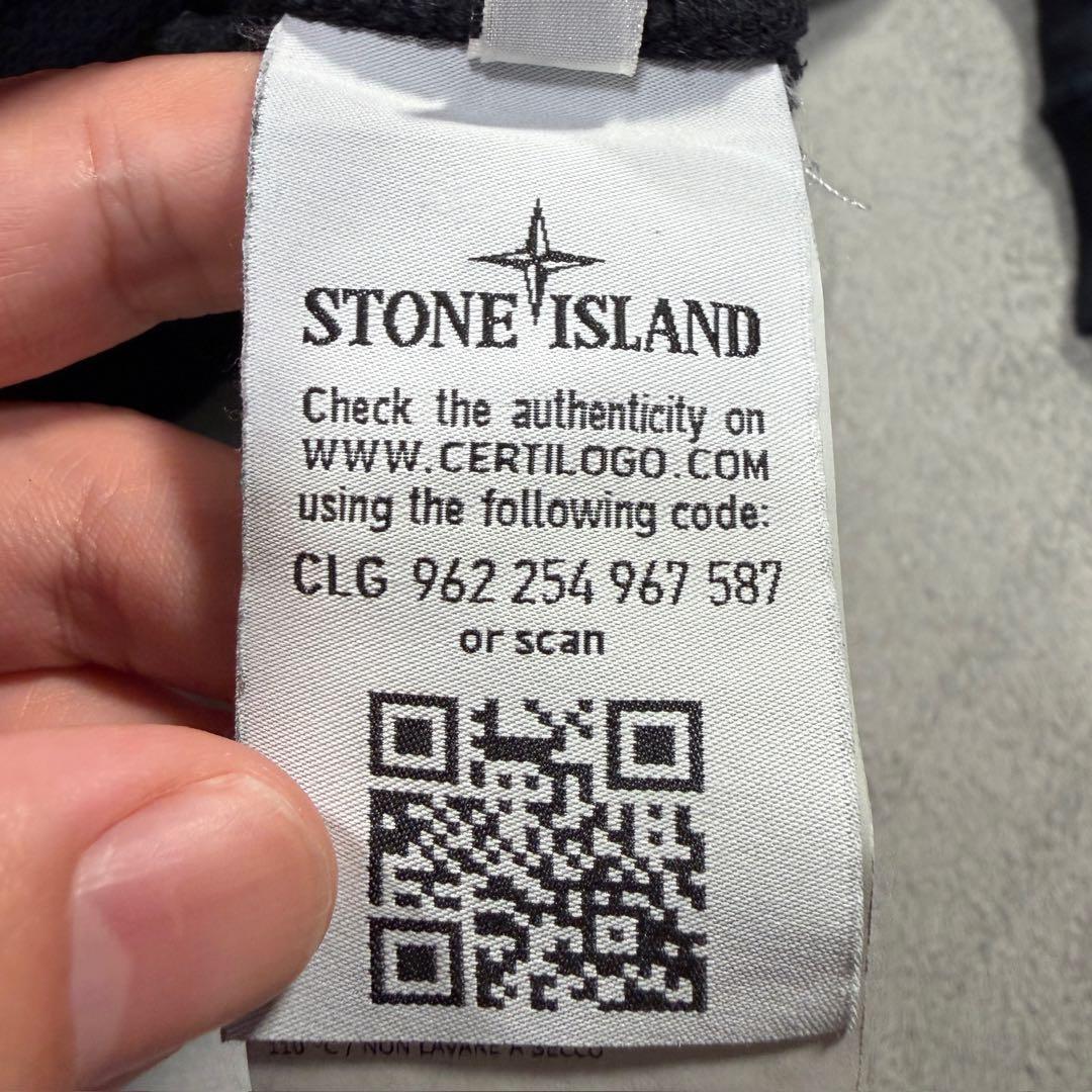 ストーンアイランド　フーディパーカー　ブラック　L 691562820