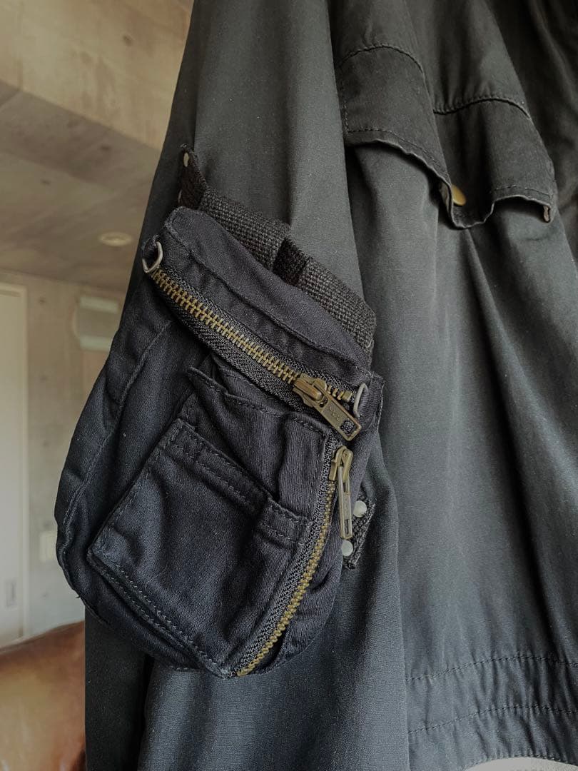 使用感LGBモッズコート黒ifsixwasnine 14thケムリ