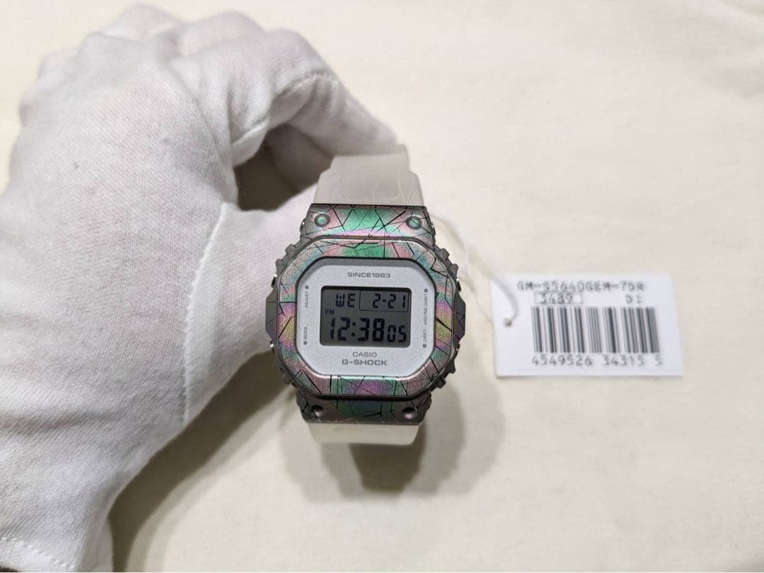【40周年限定G-SHOCK CASIO】GM-S5640GEM-7JR