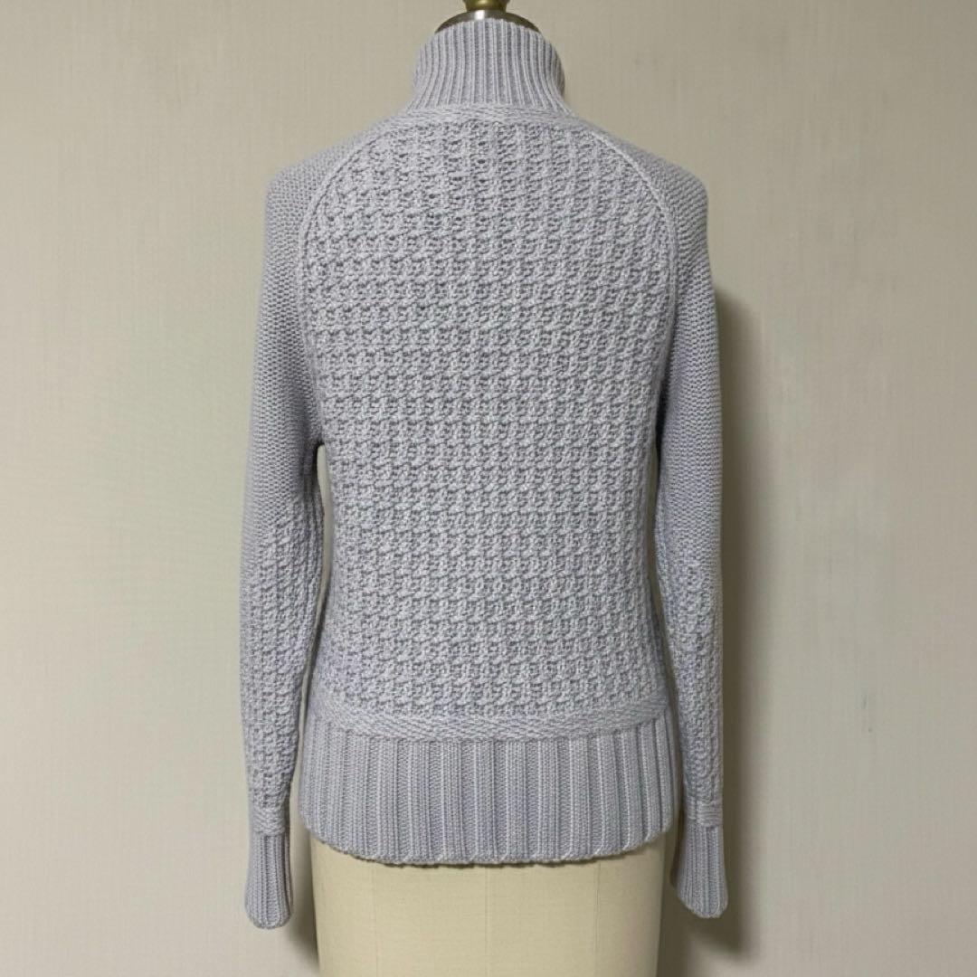 MONCLER GRENOBLE タートルネックニット　セーター　ロゴ付き　S