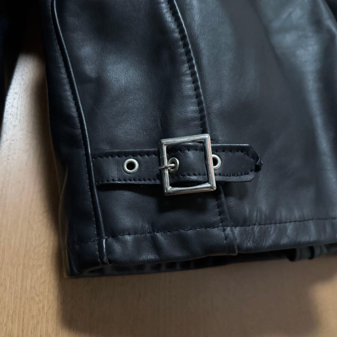 【美品】希少サイズ 3XL 米国製 Schott シングルライダース 641