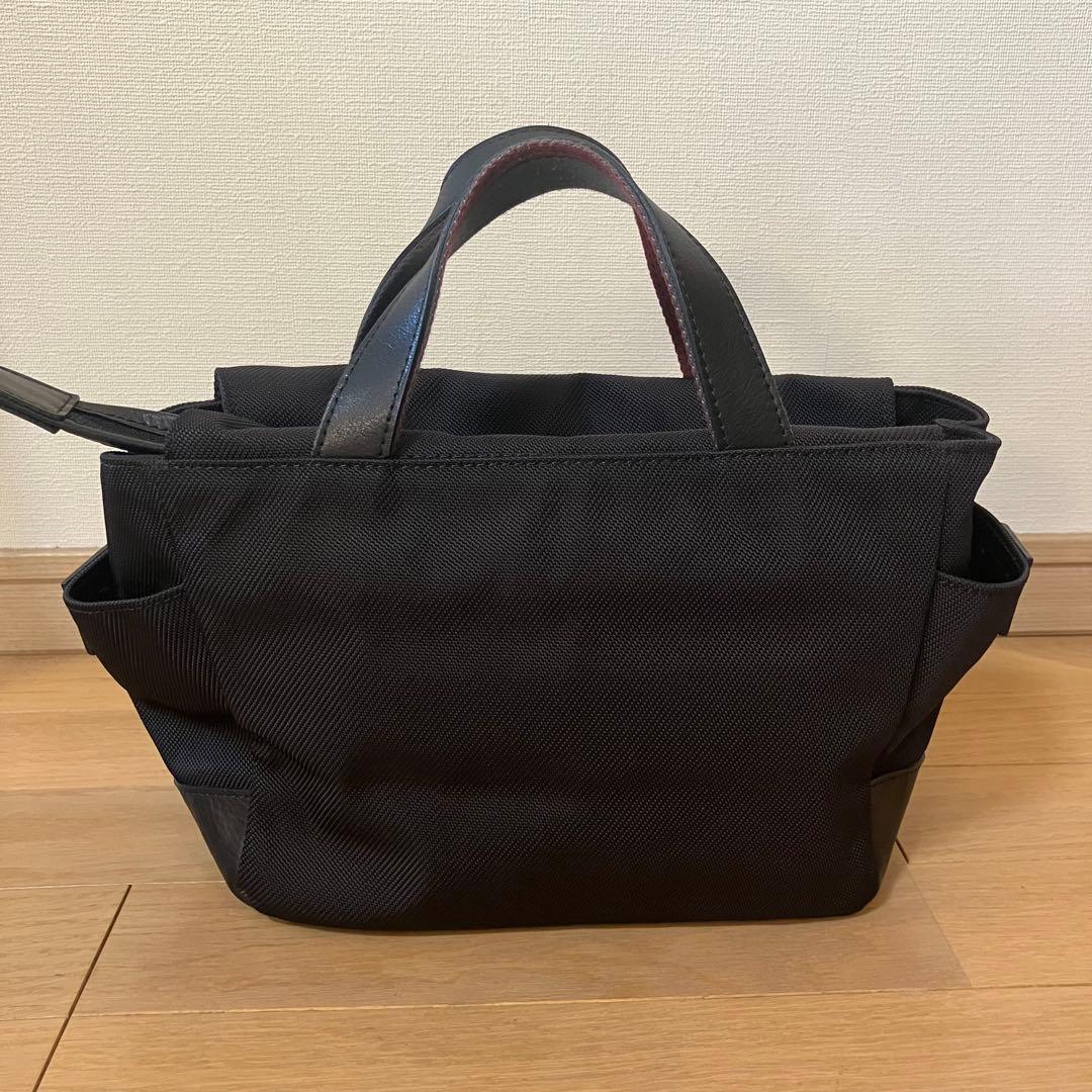 【美品】アニアリ　aniary ミニトートバッグ　　メンズ　ブラック 黒