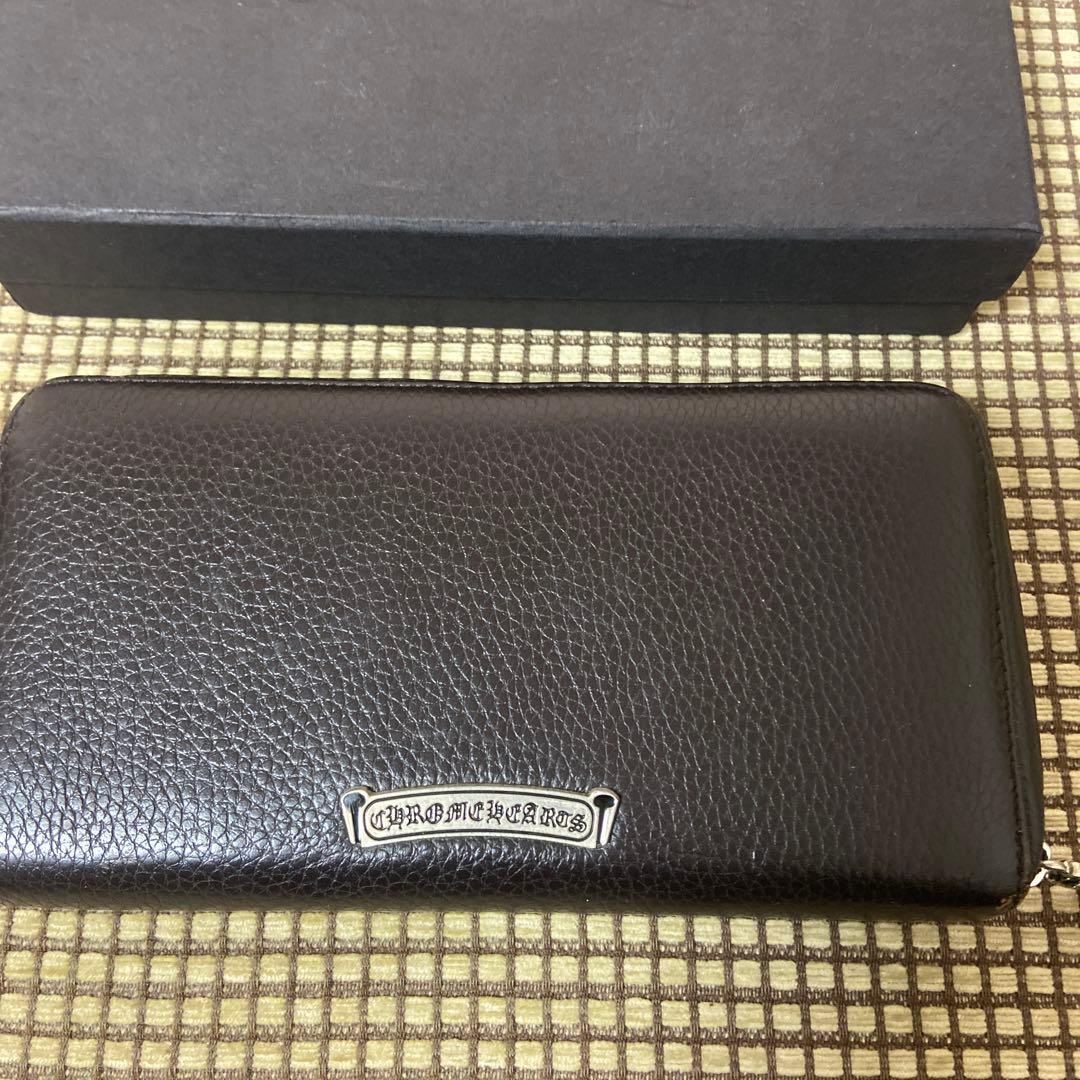 長財布　ブラウン