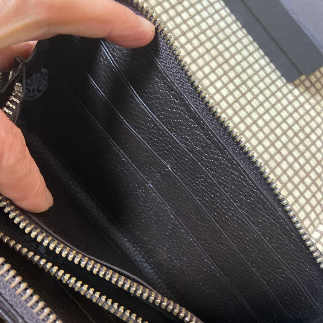 長財布　ブラウン