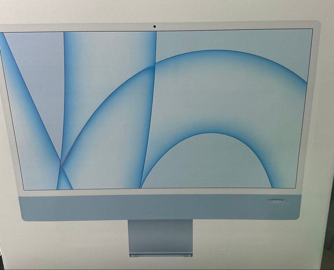 24インチ ブルー iMac 4.5K Retinaディスプレイモデル ジャンク