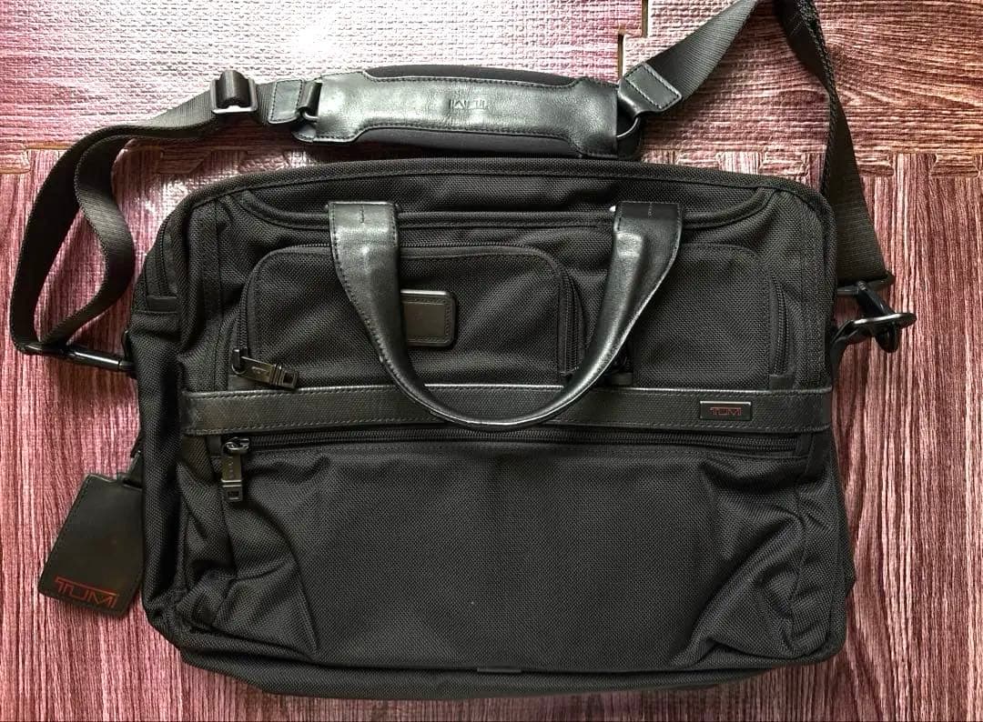 【美品♡】TUMI エクスパンダブル・オーガナイザー・ラップトップ・ブリーフ