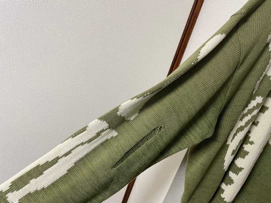 ☆正規品 KAPITAL 5G綿ニット BONEクルーセーター☆