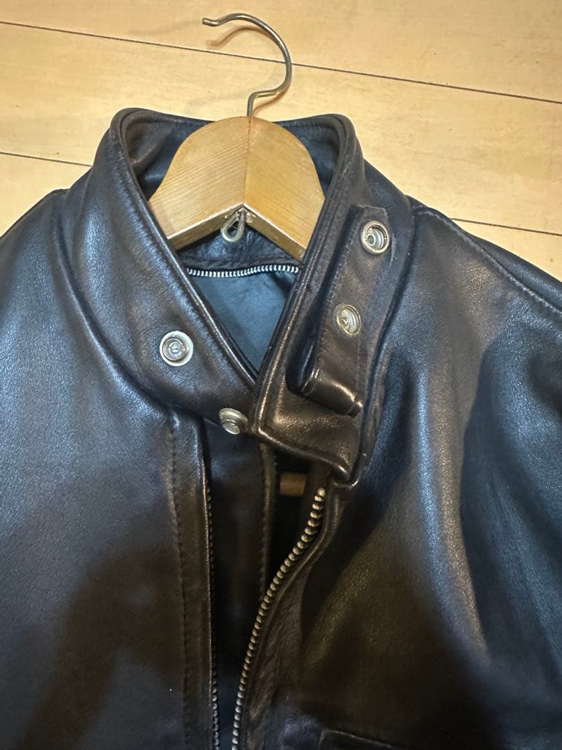 schott シングルライダース ショット　本革　バイク　バイカー　最終値下げ