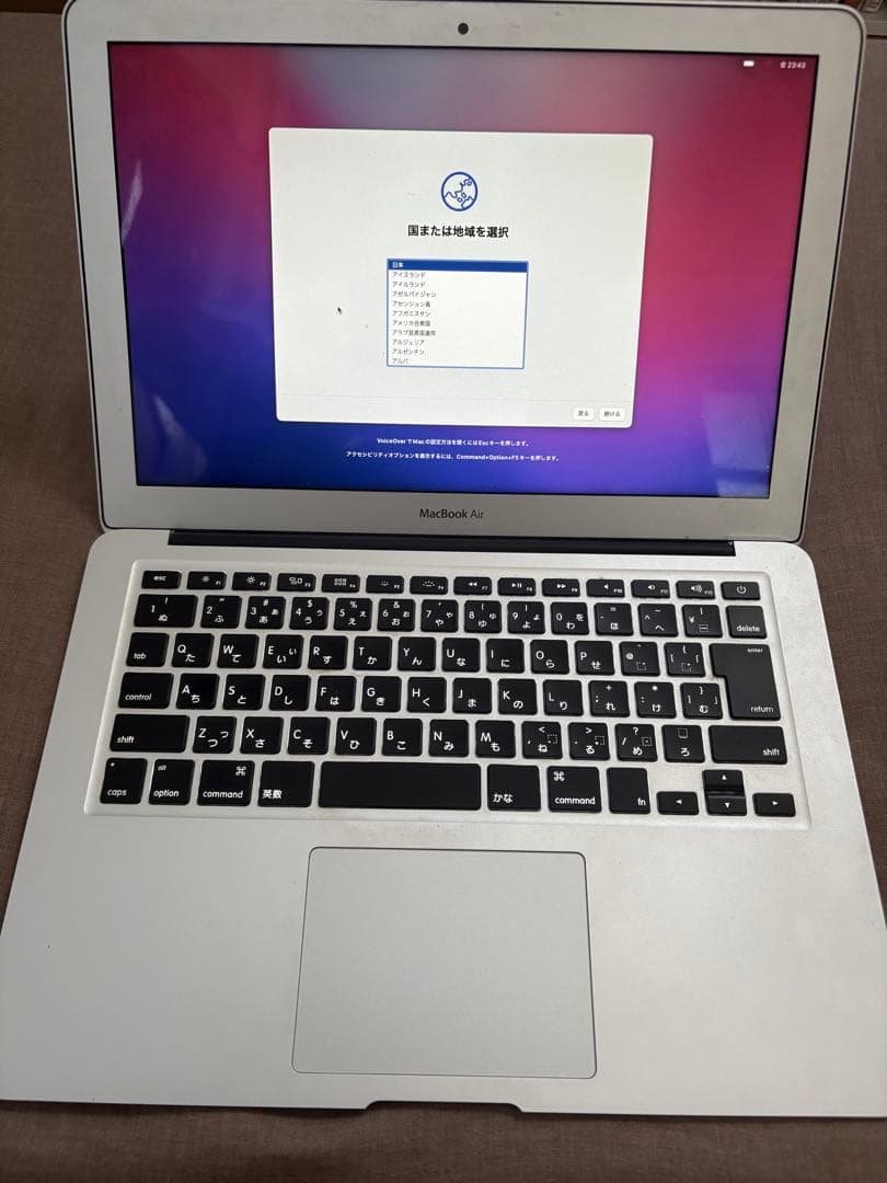 MacBook本体 MacBook Air 2017