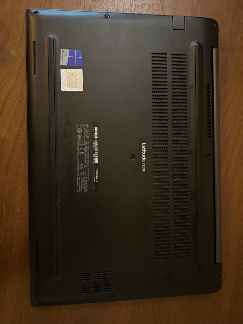 Dell Latitude 7280 ブラックノートPC 本体