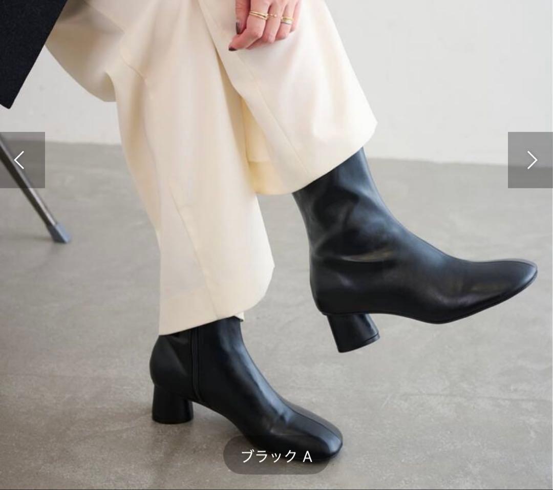 Letalon（ルタロン）4.5cmオブリークショート ブーツ Lサイズ