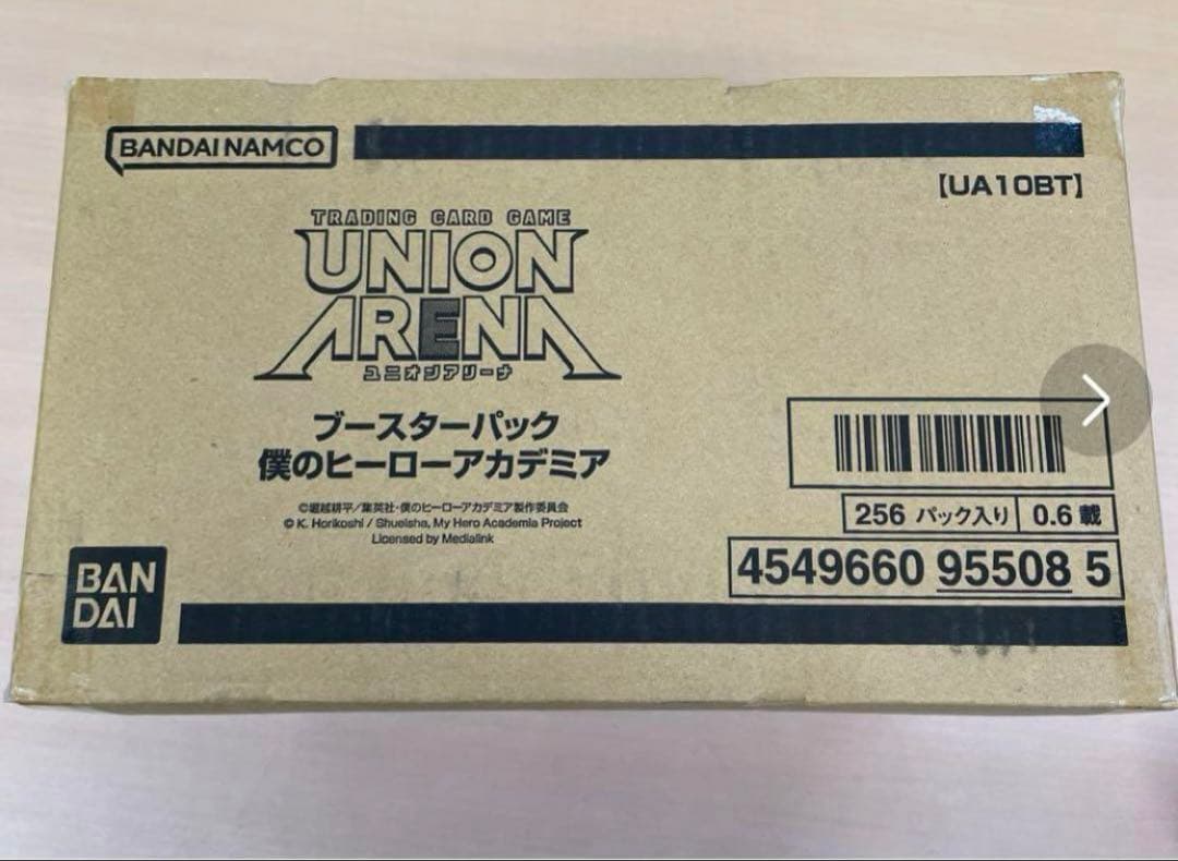 ユニオンアリーナ　僕のヒーローアカデミア　ヒロアカ　1カートン
