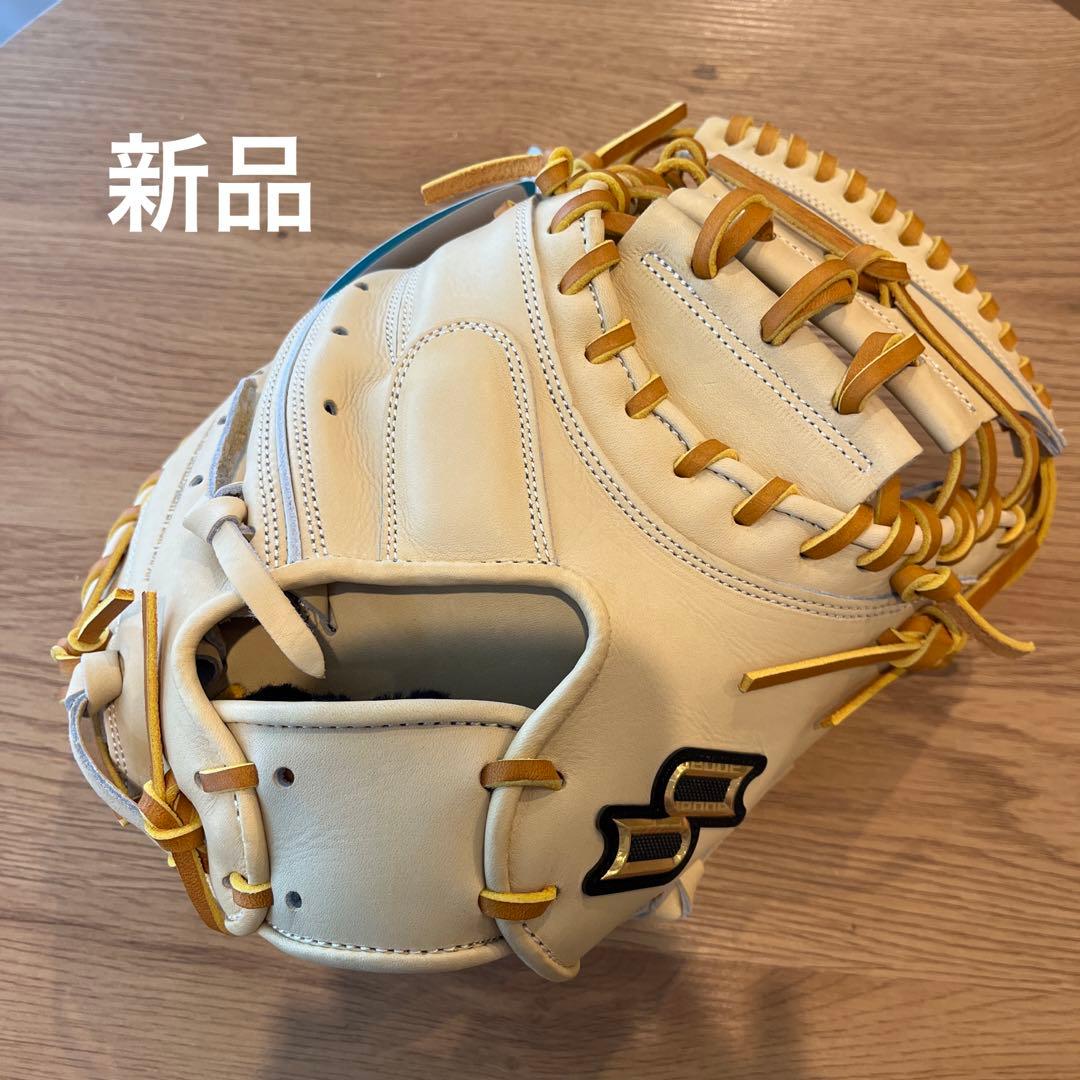 新品値下げ中硬式用 SSK キャッチャーミット キャメル