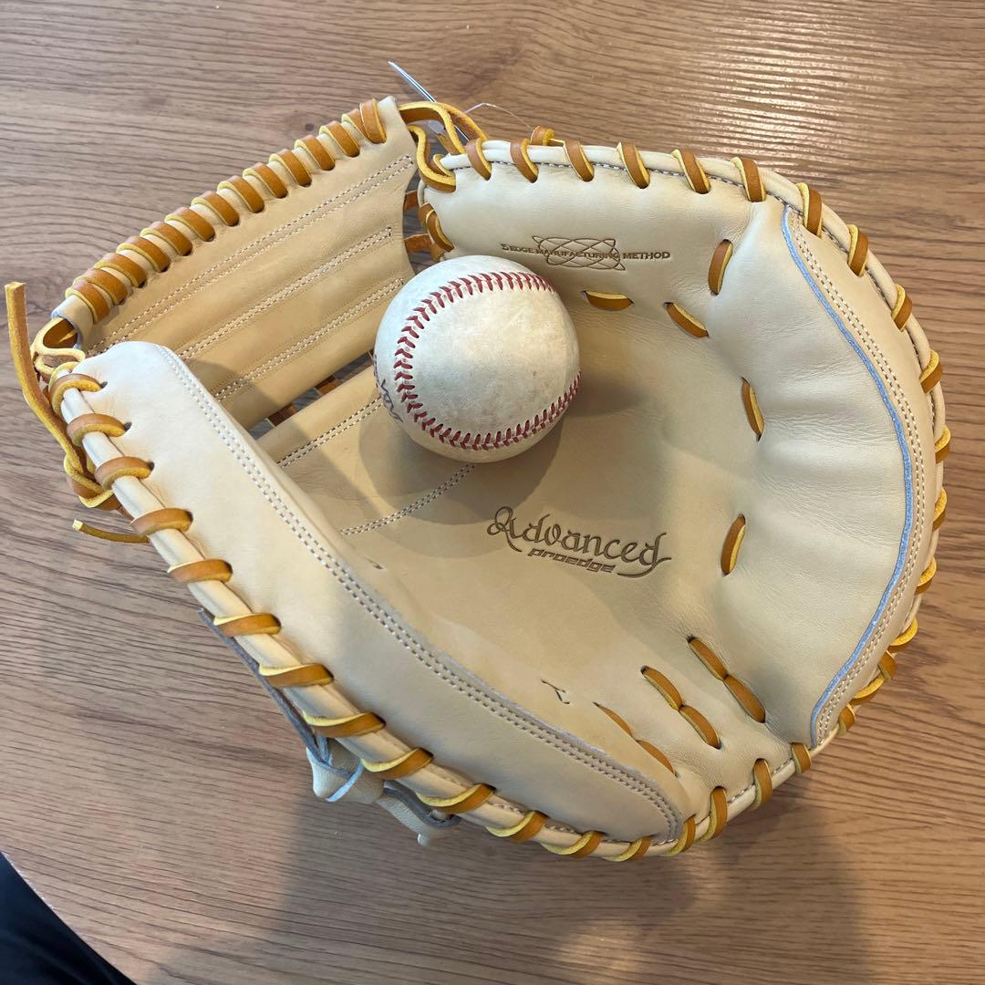 新品値下げ中硬式用 SSK キャッチャーミット キャメル