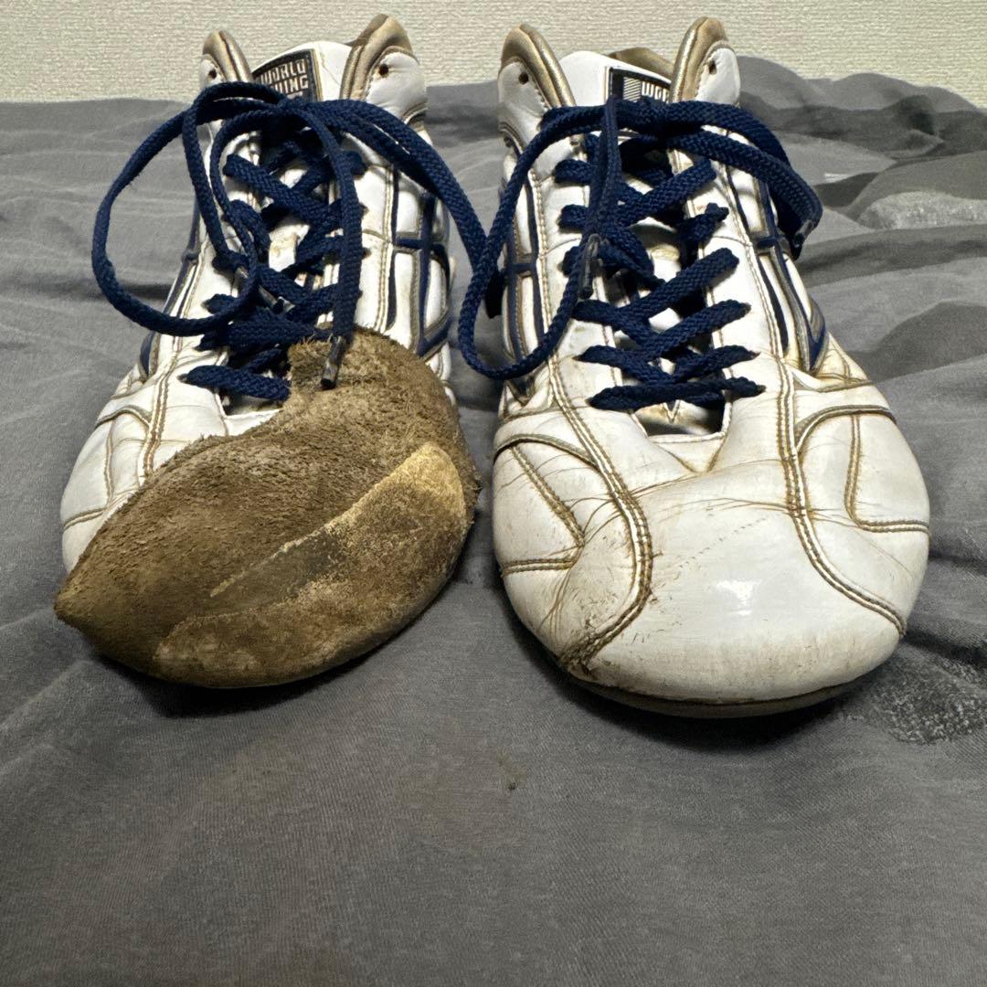 WORLD WING BEMOLO スパイクシューズ　28.5センチ　ネイビー