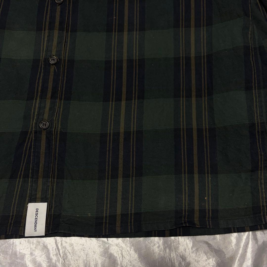 トップス DESCENDANT GORDIE PLAID L/S SHIRT 3 21AW