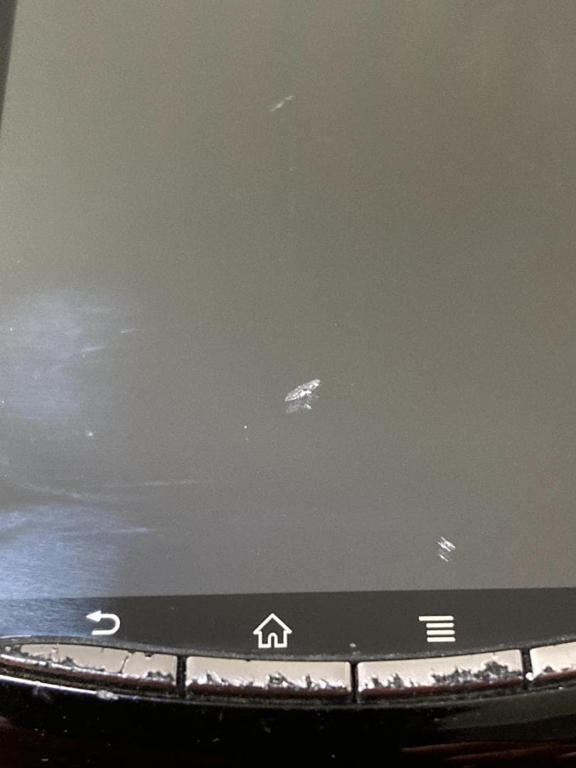 Xperia PLAY SO-01D　中古　状態悪い