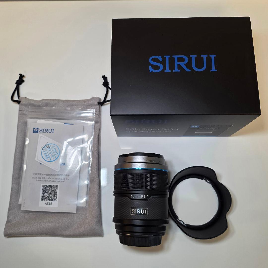 SIRUI 16mm F1.2 単焦点レンズ