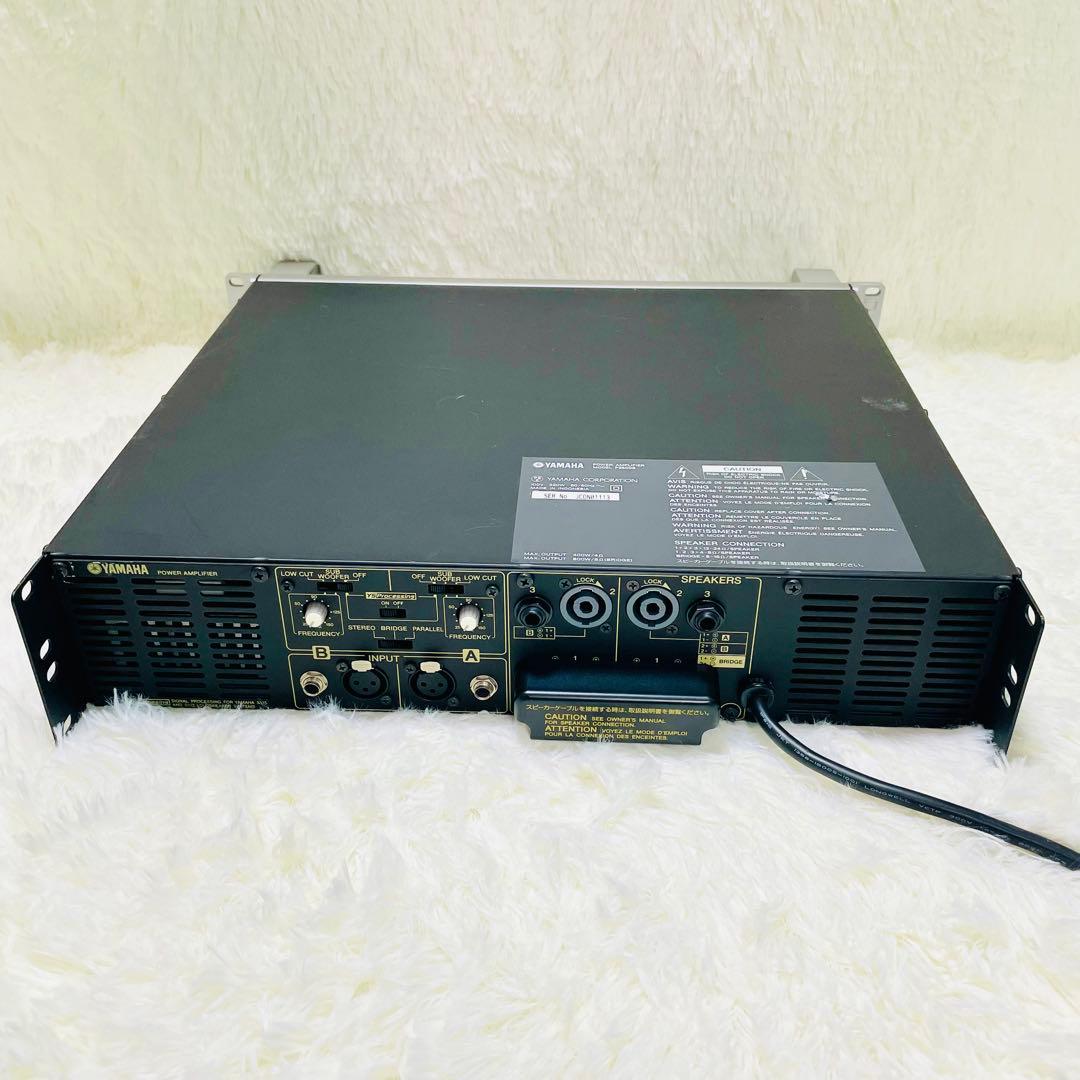 動作品　YAMAHA 業務用　パワーアンプ　P2500S ヤマハ PA機器
