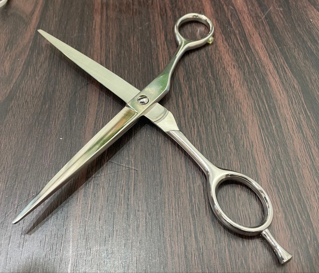 KIKUI コバルト　カットシザー　6.5インチ　メガネタイプ　美容　理容